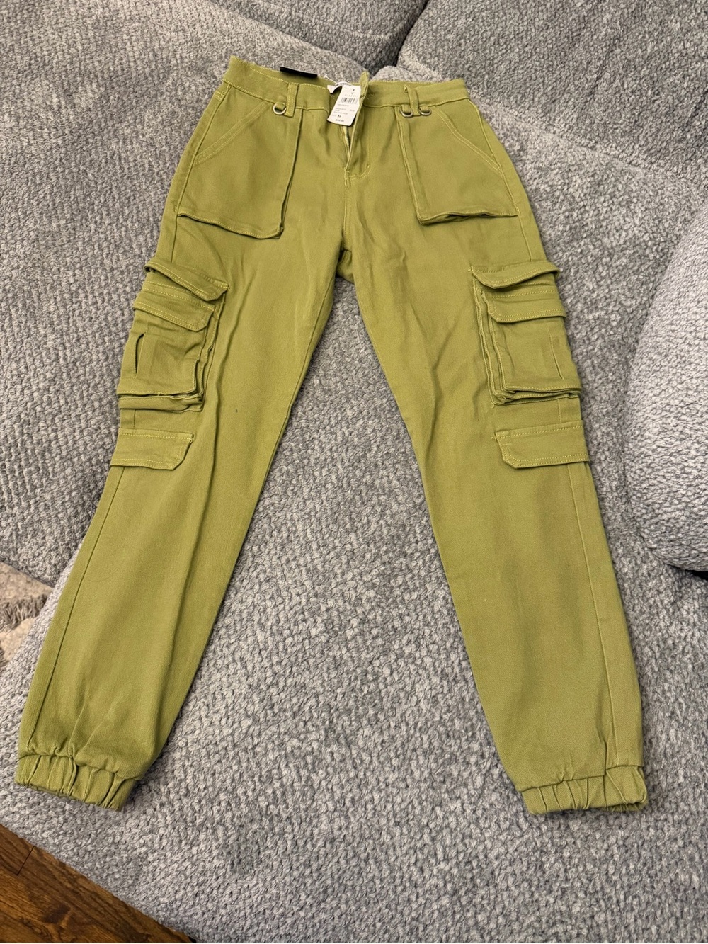 American Bazi Olive Cargo Jogger Pants